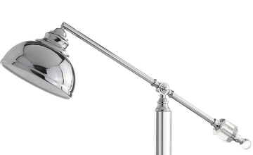 Giselle 22" Metal and Crystal LED Task Lamp - JONATHAN Y